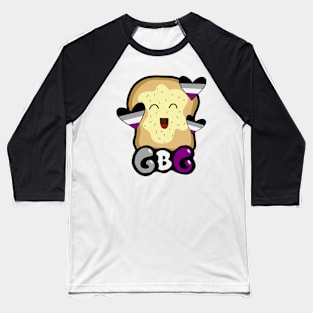 Garlic Bread Gang Asexual Pride Baseball T-Shirt